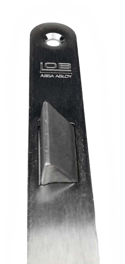Bllokator dere LOB ASSA ABLOY 72/55 WC Z7ACL, pllaka ballore 235mm, argjend