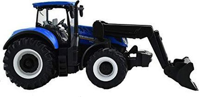 Traktor lodër Bburago Fendt 1050 Vario New Holland, metal plastik, 16cm, shumëngjyrësh