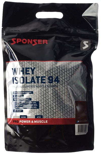 Proteinë hirre Sponser Whey Isolate 94 Vanilla, izolati hirrës, 1500 g