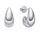 Vathë për femra MOISS Silver Tear Drop E0004899, të argjendtë