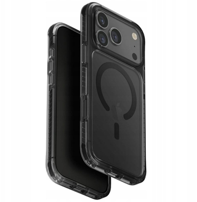Maskë mbrojtëse Uniq Combat për iPhone 17 Pro Max, kompatibile me Magclick, e zezë