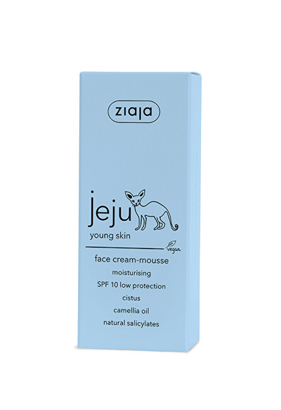 Krem për fytyrë Ziaja SPF 10 Jeju, 50 ml