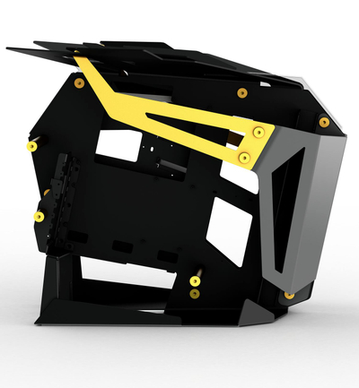 Kasë PC FSP T-Wings CMT710, e zezë