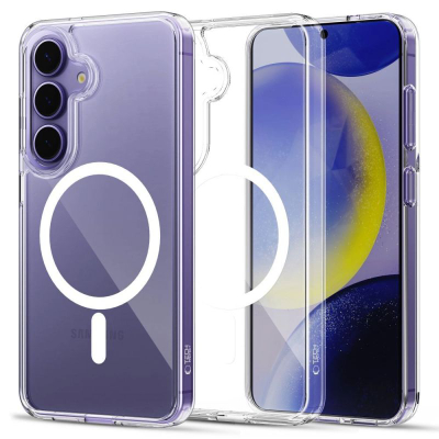 Këse telefoni Tech-Protect Flexair Hybrid MagSafe për Samsung S25, transparente