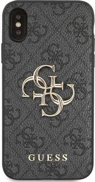 Mbulesë telefoni Guess GUHCPX4GMGGR, për iPhone X XS, hardcase, gri