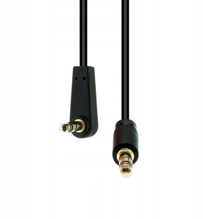 Kabëll audio ProXtend Mini Jack 3.5mm M-M, 3 pin, 0.5m, i zi