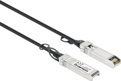 Kabllo DAC Intellinet SFP+ 10G, 1 m, pasive, e zezë