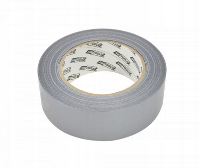 Shirit ngjitës i përforcuar Awtools, 38mm x 25m, argjendtë
