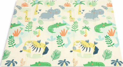Играчка подлога Toyz Safari, 200 x 180 cm, XPE пена 1 cm, шарена