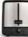 Toaster Bosch TAT5P420DE, për 2 feta buke, 970W, i zi me argjend