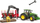 Lodër traktor Bruder 03154 John Deere, me rimorkio pylli, jeshile
