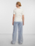 Maicë Pieces PCTANIA Slim Fit, e bardhë