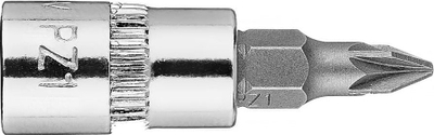 Bit kaçavide Neo PZ1, prapanicë 1/4", 37 mm, i shkurtër