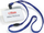 Mbajtës identifikuesi Durable Identifier 8139 07, film transparent, kornizë navy blue