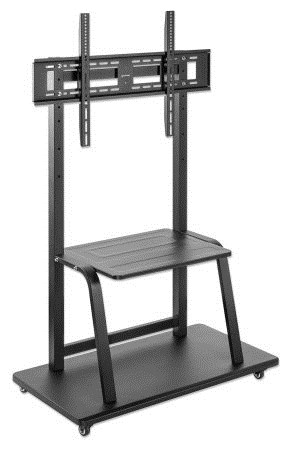 Мултимедијална количка Manhattan Ultra Heavy-Duty, 37-100\", црна