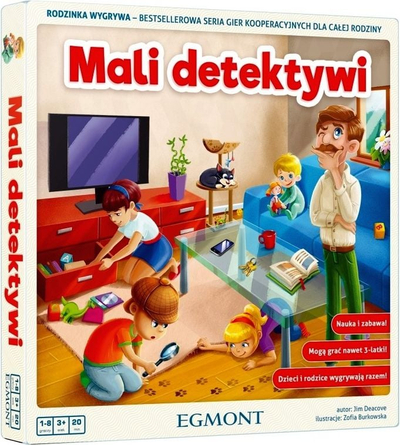 Lojë tavoline Little Detectives, deduktim logjik, për fëmijë