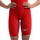 Kostum gare për not Speedo Fastskin LZR Pure Valor 2.0, openback kneeskin, për goca, i kuq me blu