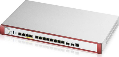 Firewall hardware Zyxel USG FLEX 700H, 15 Gbit/s, porta 10 Gbps, gri