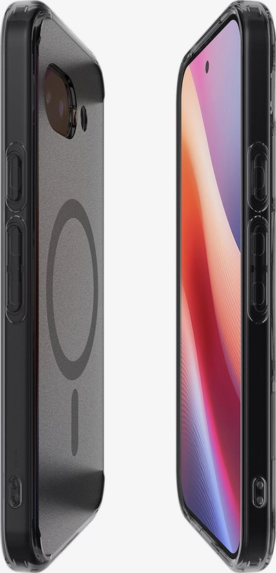 Mbrojtëse telefoni Spigen Ultra Hybrid MagSafe për Google Pixel 9a, Frost Black