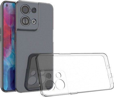 Maskë telefoni Hurtel Ultra Clear për Oppo Reno 8 Pro, 0.5mm, transparente