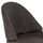 Stol mesatar 55x62x105Hcm (HM8586.01), gri/ zezë