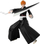 Figurë Bandai Anime Heroes Bleach Kurosaki Ichigo, 17 cm, që lëviz në kyçe, e zezë