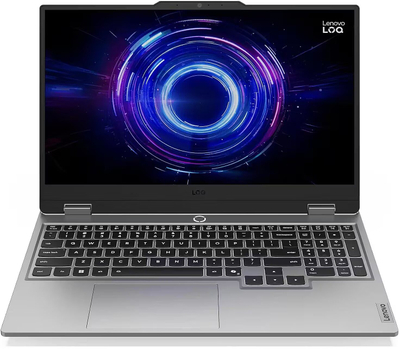 Laptop gaming Lenovo LOQ 15, Core i5 13450HX, 15.6" 144Hz, 32GB RAM, 512GB SSD, RTX 5050, argjendtë