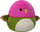 Lodër pelushi Squishmallows Na'Ima, 7.5", zog kolibri, rozë dhe jeshile