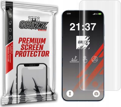 Folie mbrojtëse ekrani Grizz Hydrofilm për Oppo Find X8, hydrogel, transparente