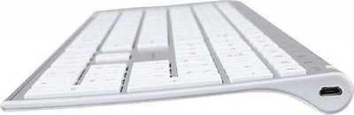 Tastierë Powerton UltraSlim, wireless, CZ + SK, e bardhë