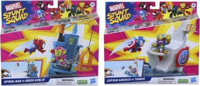 Set lojrash Hasbro Marvel Stunt Squad Crush Villain, figura aksioni, për kalamaj 4+