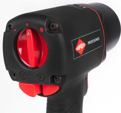 Çelës pneumatike me goditje Airpress, 1/2", e zezë / kuqe (45411)
