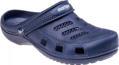 Klompa për kalamaj Martes Flip flops Jr 21913021, shkumë EVA, rrip mbrapa me rregullim, blu e errët