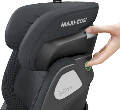 Детско седиште за автомобил Maxi Cosi Kore Pro i Size, 100–150 cm, ISOFIX, темно сиво