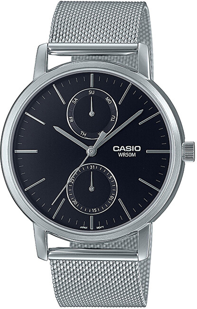 Orë dore për meshkuj Casio MTP-B310M-1AVEF, e argjendtë