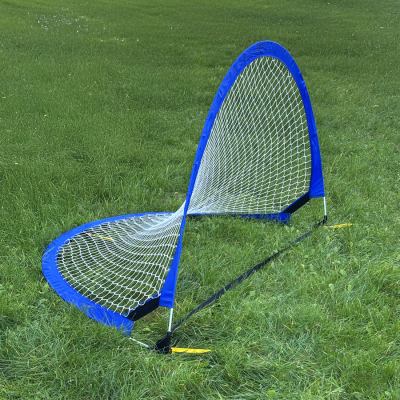 Фудбалска поп-ап порта S-Sport L, 183x104x104 cm, сина