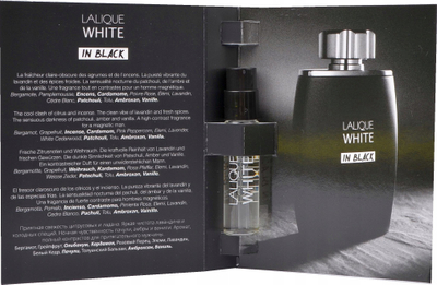 Парфем за мажи Lalique White, ароматичен зачинет, EDT