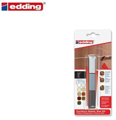 Set dylli për mobilie Edding 8901, për riparim gërvishtjesh, shumëngjyrësh