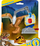 Lodër figurë Imaginext Jurassic World Atrociraptor Tiger, që lëviz me nyje, me harness, portokalli