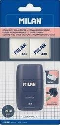 Mprehëse me gomë Milan Compact 1918, me kontejner, navy blue