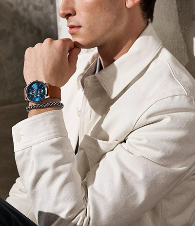 Orë dore Skagen Holst SKW6916, e kaftë/ kaltër