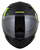 Helmetë moto Cassida Orbit Grind, integrale, ECE 22.06, e zezë matt verdhë fluo