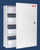 Panel shpërndarës modular Karwasz RP-36 Z, 3 x 12 module, i bardhë