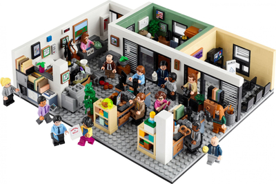 Set LEGO Ideas 21336 The Office, 1164 copa, për të rritur, shumëngjyrësh