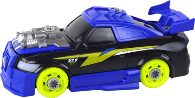 Makina lodër Leantoys Take Apart, me vida, drita edhe zëra, blu