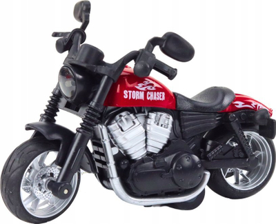 Motocikletë lodër LEAN Toys Harley Sports, me fërkim, shumëngjyrëshe
