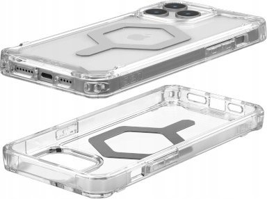 Mbulesë telefoni Urban Armor Gear Plyo MagSafe, 6.7", transparente argjend