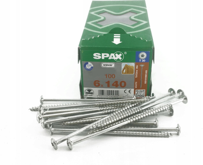 Vida ndërtimi SPAX WIROX, T30 T-Star Plus, 6.0 x 140mm, kuti 100 copë