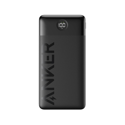Karikues portativ Anker PowerCore 20K, 20000mAh, 2 porta USB, i zi