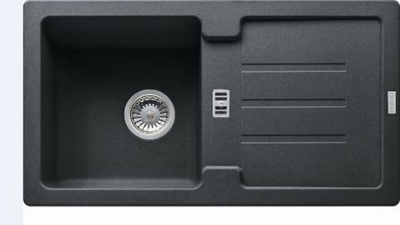 Lavaman Franke Strada 614-78, 78 x 43,5 cm, fragranit + onix